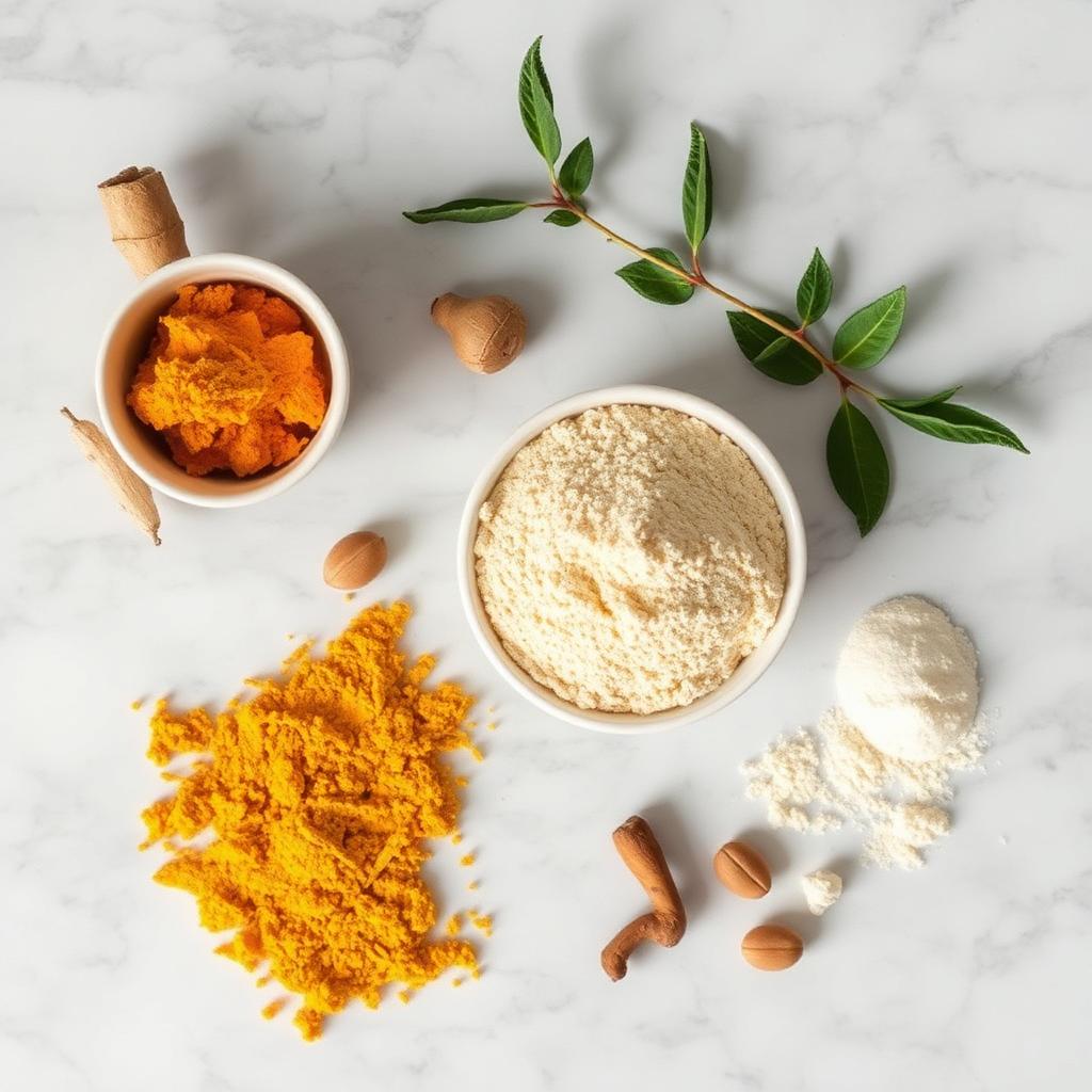 Turmeric, ginger, boswellia and collagen — MotionPrimeX ingredient family
